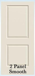 Jeld-Wen 2-Panel Smooth Prehung Door