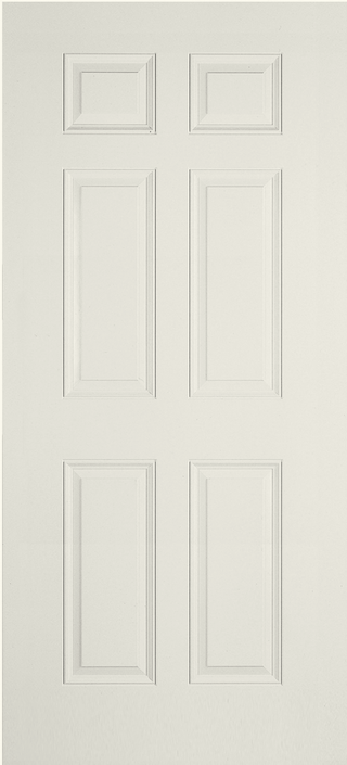 6 panel fiberglass door MPC Cashway Lumber