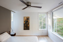 Load image into Gallery viewer, Jeld-Wen Premium Vinyl Window White picture window in modern bedroom